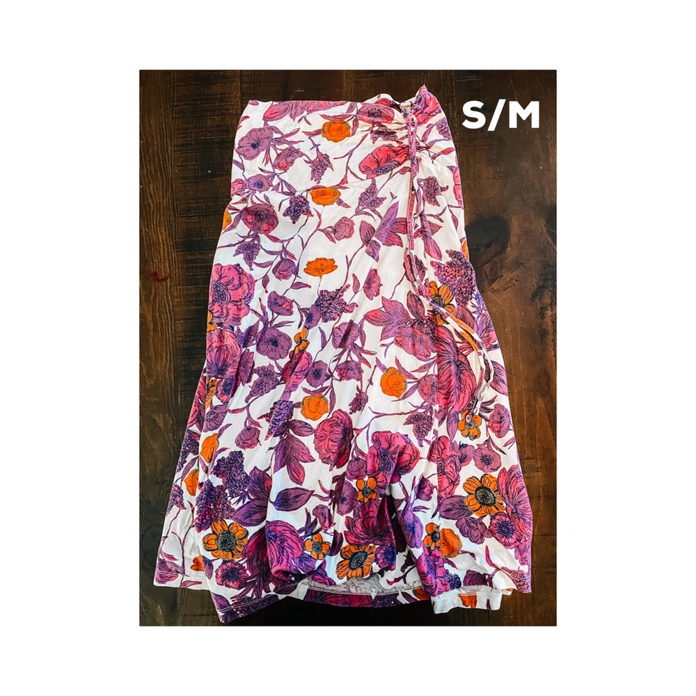 Bohemian flowy skirt